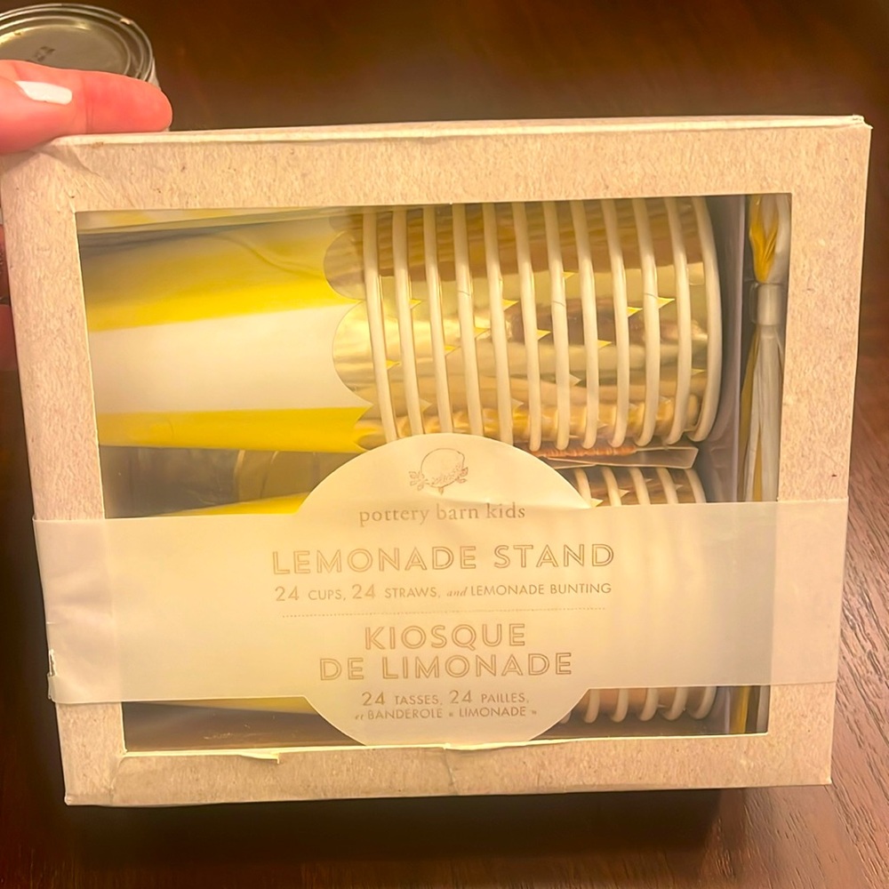 Pottery Barn kids lemonade stand - new in box.